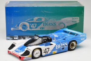 Porsche 956L #47 Hugo Boss V. Merl / H. Grohs / A. Plankenhorn 24 Hours of Le Mans 1984 Minichamps 1:18 183846947 Metall — Bild 8 von 8
