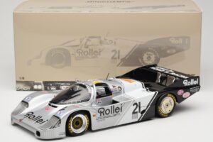 Porsche 956L #21 Rollei A. de Cadenet / C. Ballot-Lena 24 Hours of Le Mans 1984 Minichamps 1:18 183846921 Metall — Bild 8 von 8