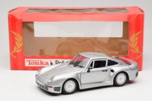 Porsche 959 Silber Tonka 1:18 2221 Metall — Bild 8 von 8