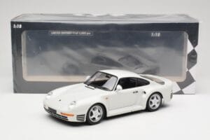 Porsche 959 White Metallic Minichamps 1:18 155066206 Metall — Bild 6 von 6