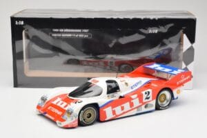 Porsche 962 #2 Brun Motorsport J. Mass / O. Larrauri 1000km Nürburgring 1987 Minichamps 1:18 155876502 Metall — Bild 6 von 6