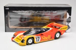 Porsche 962C #17 H-J. Stuck / D. Bell 3rd Place 200 Miles of Nürnberg Supercup 1987 Minichamps 1:18 155876517 Metall — Bild 6 von 6