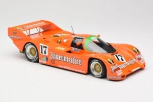 Porsche 962C #17 Jägermeister T. Boutsen / F. Jelinski 1000km Spa 1986 Minichamps 1:18 155866517 Metall — Bild 4 von 6