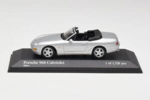 Porsche 968 Silber Minichamps 1:43 400062332 Metall