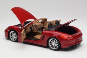Porsche Boxster 981 S Guards Rot Minichamps 1:18 110062031 Metall — Bild 5 von 8