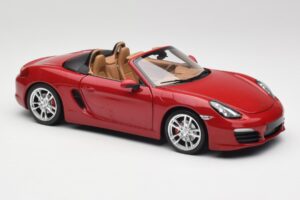 Porsche Boxster 981 S Guards Rot Minichamps 1:18 110062031 Metall — Bild 6 von 8