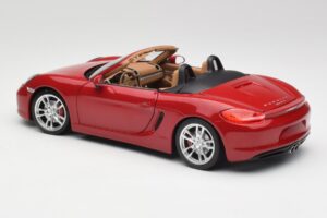 Porsche Boxster 981 S Guards Rot Minichamps 1:18 110062031 Metall — Bild 7 von 8
