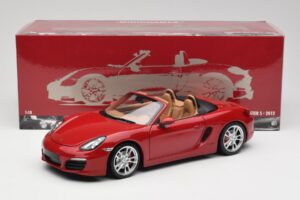 Porsche Boxster 981 S Guards Rot Minichamps 1:18 110062031 Metall — Bild 8 von 8