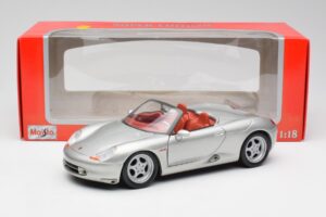 Porsche Boxster 986 Silber Maisto 1:18 37800-M3 Metall — Bild 8 von 8