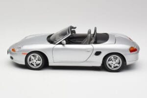 Porsche Boxster 986 Cabriolet Arctic Silber Metallic UT Models 1:18 27852 Metall — Bild 4 von 8