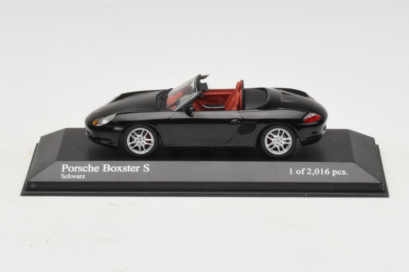 Porsche Boxster 986 S Schwarz Minichamps 1:43 400062070 Metall