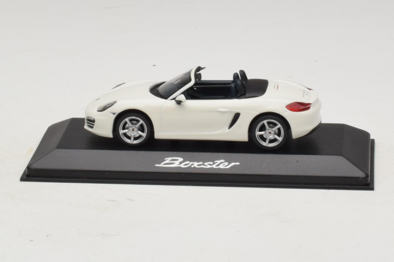 Porsche Boxster 981 Weiß Minichamps 1:43 WAP0202000D Metall