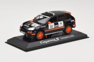 Porsche Cayenne 955 S Transsyberia #10 Schwarz Orange 2008 Minichamps 1:43 WAP02001819 Metall — Bild 2 von 4