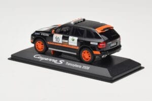 Porsche Cayenne 955 S Transsyberia #10 Schwarz Orange 2008 Minichamps 1:43 WAP02001819 Metall — Bild 3 von 4
