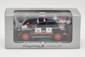 Porsche Cayenne 955 S Transsyberia #10 Schwarz Orange 2008 Minichamps 1:43 WAP02001819 Metall — Bild 4 von 4