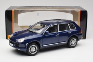 Porsche Cayenne S 9PA Dark Sea Blau Metallic Maisto 1:18 31635 Metall — Bild 8 von 8