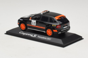 Porsche Cayenne S #12 Transsyberia 2007 Schwarz Orange Minichamps 1:43 WAP02000918 Metall — Bild 3 von 5