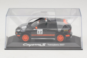 Porsche Cayenne S #12 Transsyberia 2007 Schwarz Orange Minichamps 1:43 WAP02000918 Metall — Bild 4 von 5