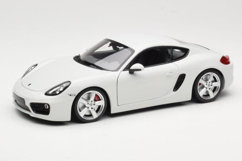 Porsche Cayman 981 Weiß Minichamps 1:18 113062221 Metall