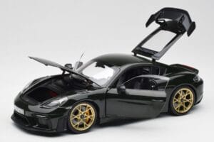 Porsche Cayman GT4 RS 982 Weissach Package Brewster Green Norev 1:18 187250 Metall — Bild 2 von 8