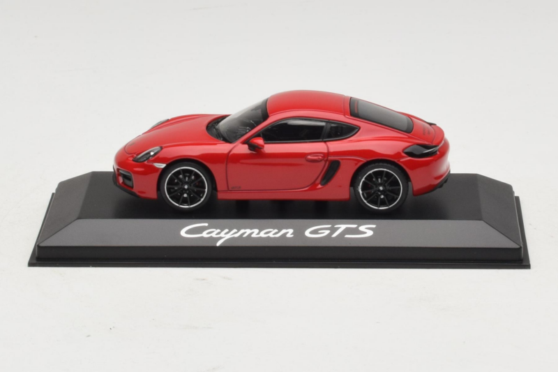 Porsche Cayman 981 GTS Rot Minichamps 1:43 WAP0200150E Metall