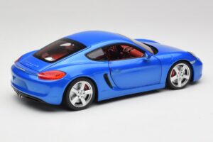 Porsche Cayman 981 S Aqua Blau Metallic Minichamps 1:18 110062221 Metall — Bild 3 von 8