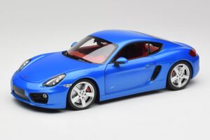 Porsche Cayman 981 S Aqua Blau Metallic Minichamps 1:18 110062221 Metall