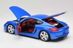 Porsche Cayman 981 S Aqua Blau Metallic Minichamps 1:18 110062221 Metall — Bild 5 von 8