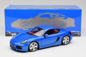 Porsche Cayman 981 S Aqua Blau Metallic Minichamps 1:18 110062221 Metall — Bild 8 von 8