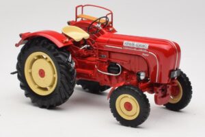 Porsche-Diesel Super Traktor Hofherr Schrantz Rot Minichamps 1:18 109183071 Metall — Bild 6 von 8