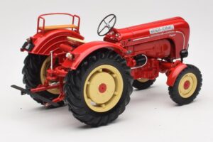 Porsche-Diesel Super Traktor Hofherr Schrantz Rot Minichamps 1:18 109183071 Metall — Bild 3 von 8