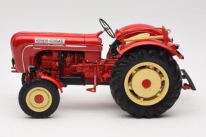 Porsche-Diesel Super Traktor Hofherr Schrantz Rot Minichamps 1:18 109183071 Metall — Bild 4 von 8