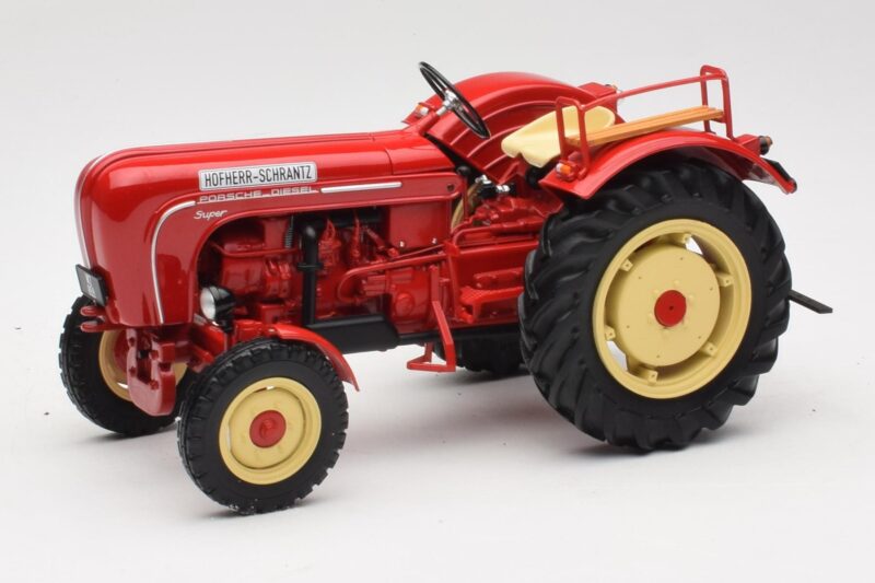 Porsche-Diesel Super Traktor Hofherr Schrantz Rot Minichamps 1:18 109183071 Metall
