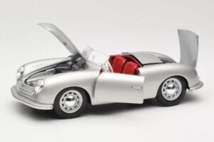 Porsche No. 1 Typ 356 Roadster Silber Maisto 1:18 50324 Metall — Bild 2 von 8