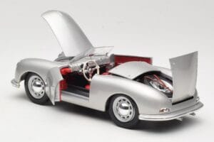 Porsche No. 1 Typ 356 Roadster Silber Maisto 1:18 50324 Metall — Bild 5 von 8