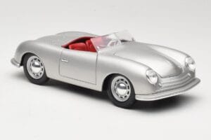 Porsche No. 1 Typ 356 Roadster Silber Maisto 1:18 50324 Metall — Bild 6 von 8