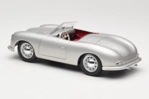 Porsche No. 1 Typ 356 Roadster Silber Maisto 1:18 50324 Metall — Bild 7 von 8