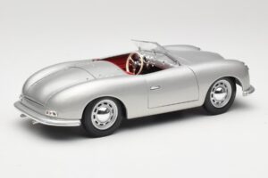 Porsche No. 1 356 Roadster Fish Silber Maisto 1:18 31853 Metall — Bild 3 von 8