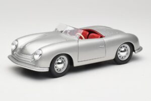 Porsche No. 1 356 Roadster Fish Silber Maisto 1:18 31853 Metall