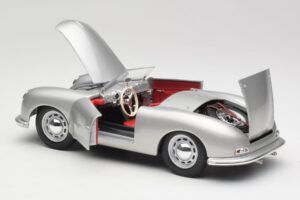Porsche No. 1 356 Roadster Fish Silber Maisto 1:18 31853 Metall — Bild 5 von 8
