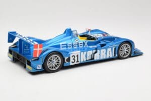 Porsche RS Spyder LMP2 #31 Team Essex C. Elgaard / J. Nielsen / K. Poulsen 24 Hours of Le Mans 2008 Norev 1:18 187519 Metall — Bild 2 von 6