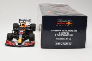 Red Bull Racing RB16 #33 M. Verstappen 3rd Place Styrian GP 2020 Minichamps 1:18 110200233 Metall — Bild 6 von 6
