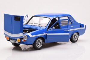 Renault 12 Gordini Ohne Stoßstangen Bleu de France Norev 1:18 185248 Metall — Bild 2 von 8