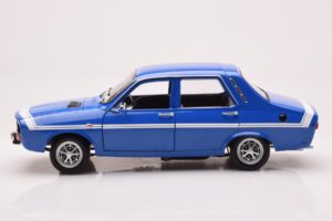 Renault 12 Gordini Ohne Stoßstangen Bleu de France Norev 1:18 185248 Metall — Bild 4 von 8