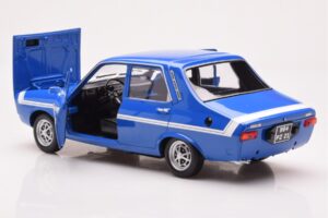 Renault 12 Gordini Ohne Stoßstangen Bleu de France Norev 1:18 185248 Metall — Bild 5 von 8