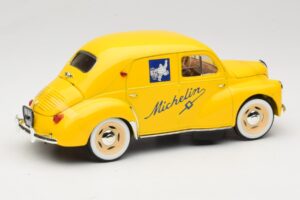 Renault 4CV Michelin Yellow Solido 1:18 82002 Metall — Bild 2 von 6