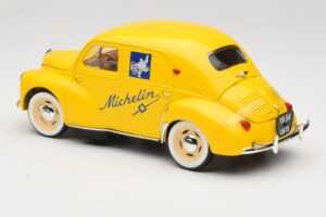 Renault 4CV Michelin Yellow Solido 1:18 82002 Metall — Bild 5 von 6