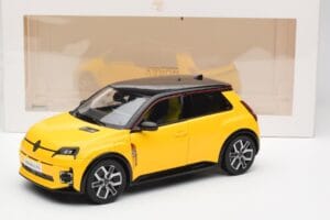 Renault 5 E-Tech Pop Gelb & Schwarz Norev 1:18 185500 Metall — Bild 8 von 8