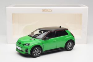Renault 5 E-Tech Electric Pop Grün & Schwarz Norev 1:18 185502 Metall — Bild 8 von 8