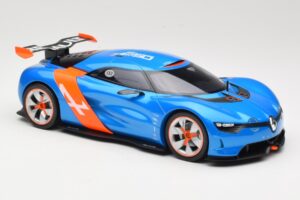 Alpine A110-50 Blau & Orange Norev 1:18 185147 Metall — Bild 4 von 6